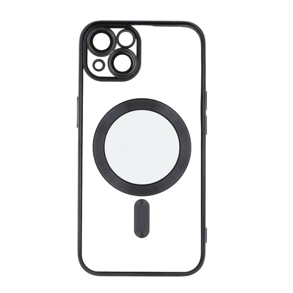Färg Krom Mag skal för iPhone 16 Pro Max svart