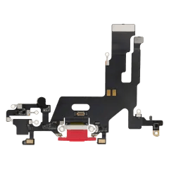 Laddningsport Flexkabel för iPhone 11 (Eftermarknad Plus) (Röd) röd