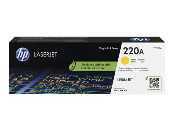 HP 220A Gul 1800 sidor Toner gul