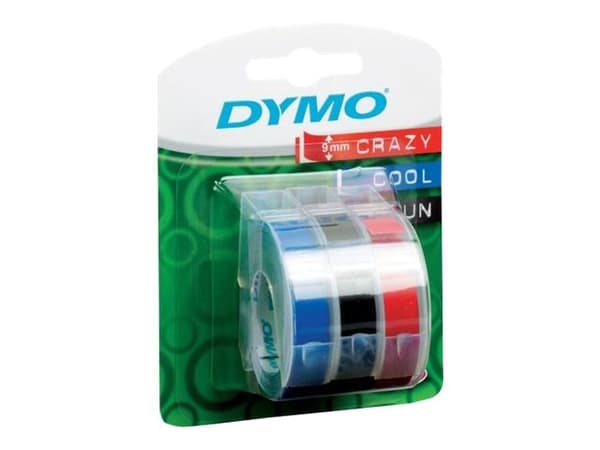 DYMO 3D fremhävningstape (0,9 cm x 3 m) 3rulle(r) S0847730