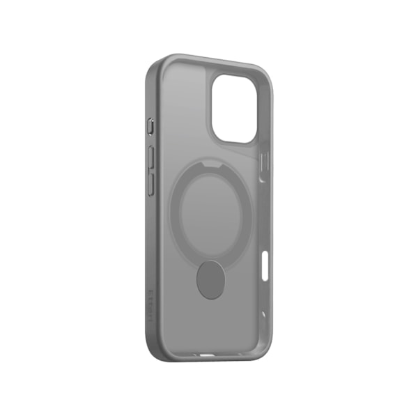 Etteri Matt Mag Ring-fodral för iPhone 16 pro grå grå