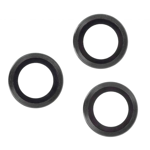 Lens Protector Glasses Set for iPhone 17 Black Frame