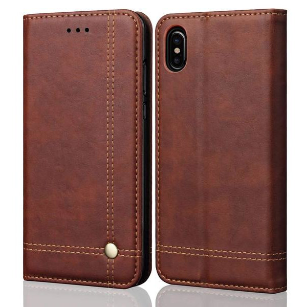 Prestige mobilfodral för iphone Xr svart Brown