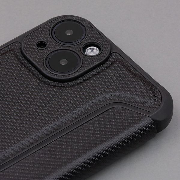 Smart Carbon case for iPhone 15 Pro black