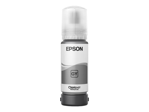 Epson EcoTank 114 Grå 2300 sidor Bläkrefill C13T07B540 grå