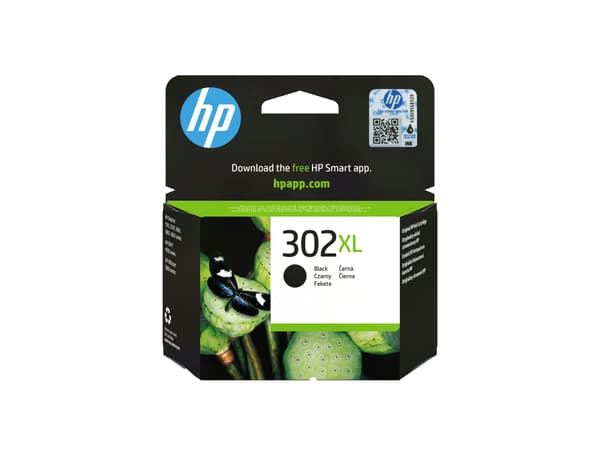 HP 302XL svart 430 sidor bläck