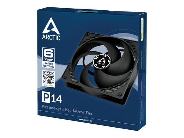 ARCTIC P14 Fan 1-pack svart 140 mm