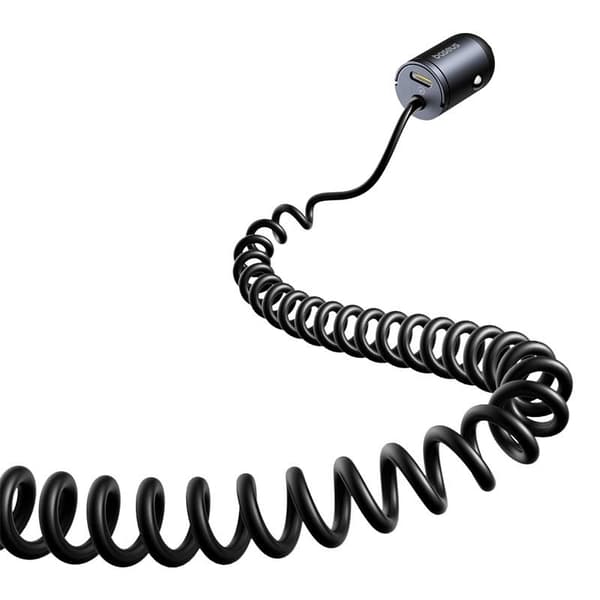 Baseus Tiny Star Mini Billaddare (C+C-kabel ingår) 30W Kosmisk svart svart