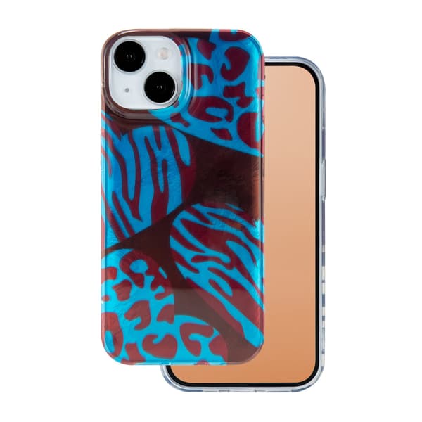 Djurtrycksfodral för iPhone 15 6,1\" Kameleont