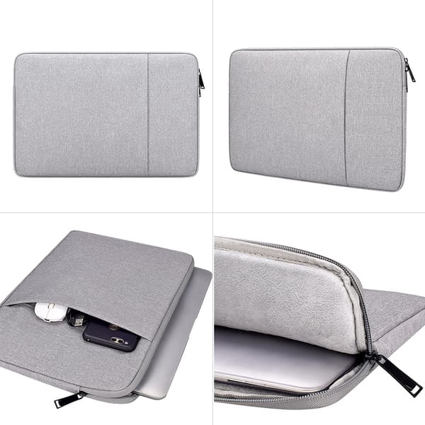 Devia laptopväska / MacBook innerfodral Business 15,4'' grå