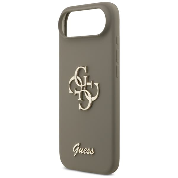 Guess Silicone Big 4G Script fodral för iPhone Air brun brun
