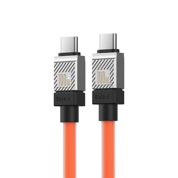 Baseus kabel CoolPlay USB-C - USB-C 1m 100W orange