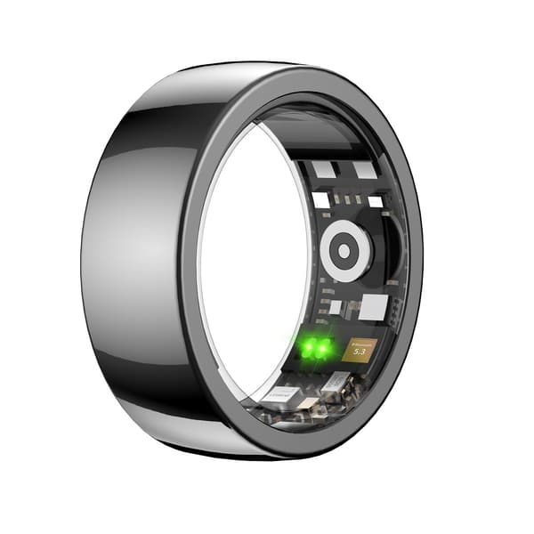 Riversong smart ring Trinity svart SR01 storlek 7 diameter insida 17mm