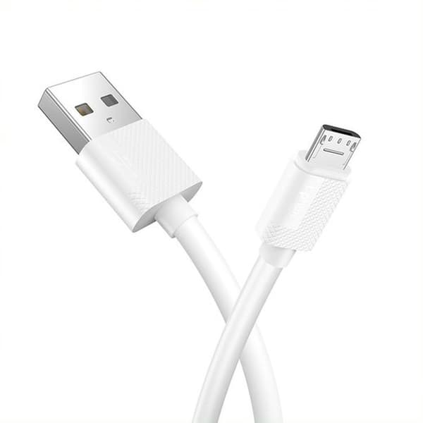 VÄGGLADDARE T-PHOX MINI-EU MICRO USB VIT 1.2M 2.4A
