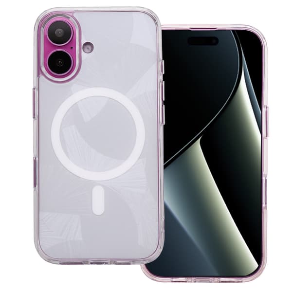 Flash Mag skal för iPhone 16 grå