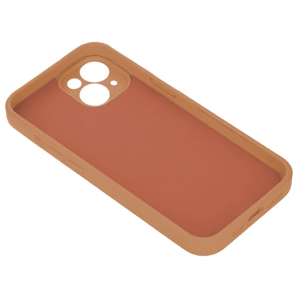 Silikonfodral till iPhone 17 Pro Max 6,9\" mandarin