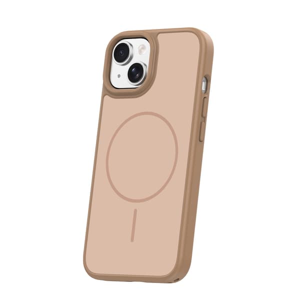 Frame Thin Mag-skal till iPhone 13 6,1\" brun