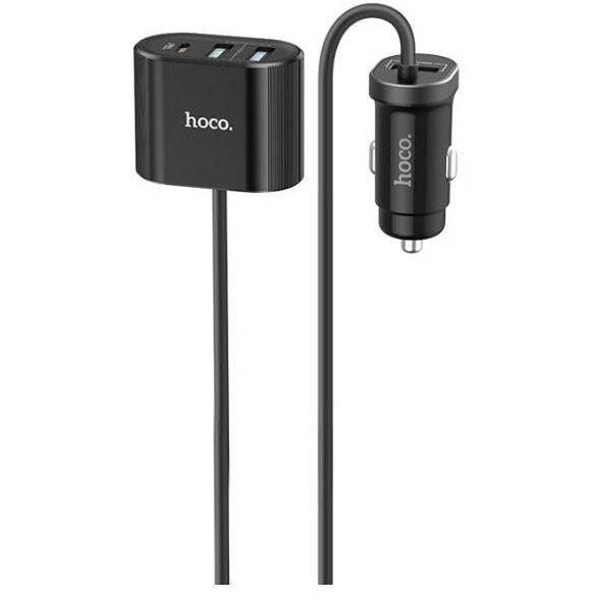 HOCO Billaddare - 42W 3x USB PD 3.0 + Type -C Z35 svart