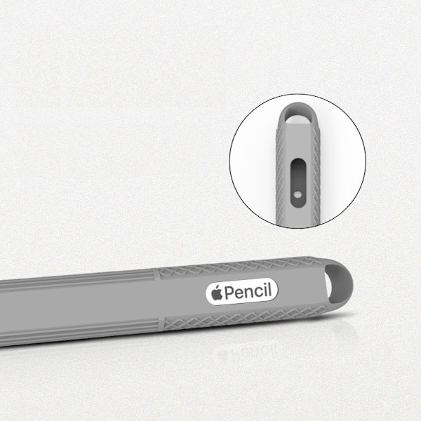 silikonfodral för För Apple Pencil 2|grå