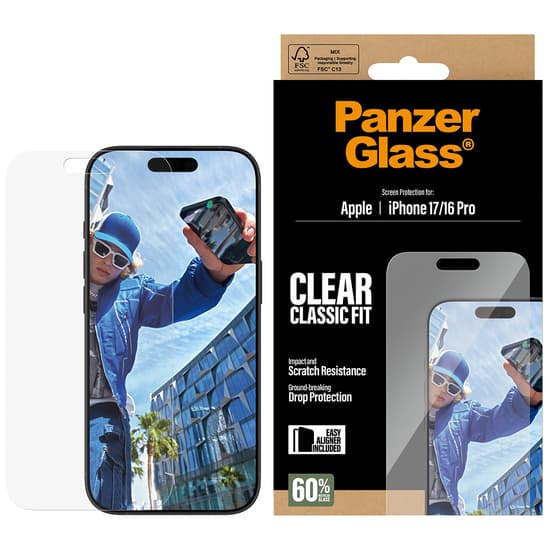 PanzerGlass® Skärmskydd iPhone 2025 6.3 iPhone 17