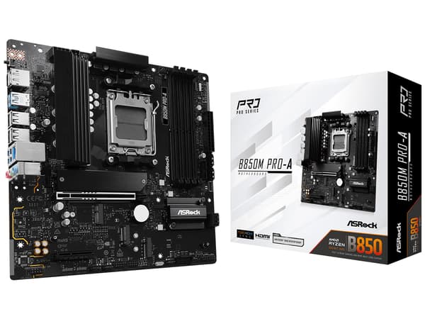 Asrock B850M PRO-A Motherboard Micro ATX AM5 Socket