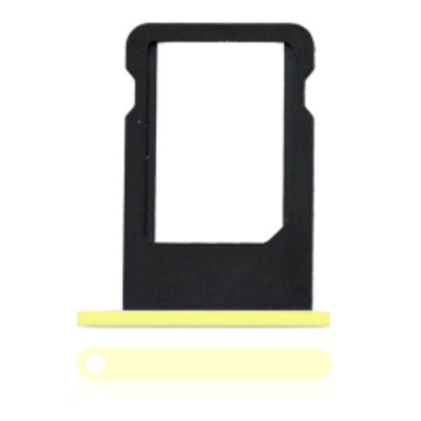 SIM-kortsfack för iPhone 5C (gul)