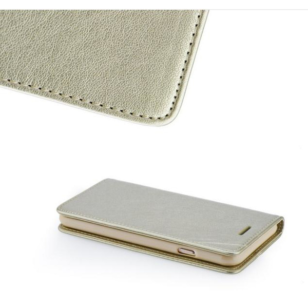 Magnet Book fodral till - Samsung A42 guld