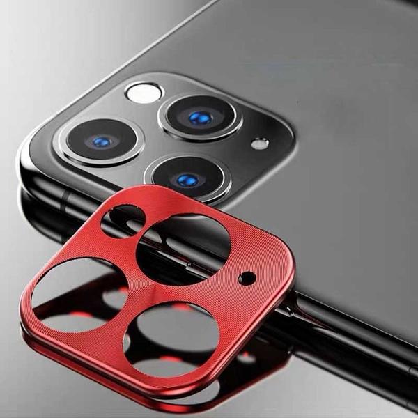 kameraskydd för IPhone 11 pro max röd Red