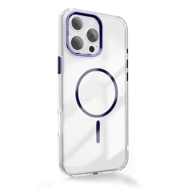 Tunt MagSafe-skal för iPhone 17 Pro Max 6,9\" blå