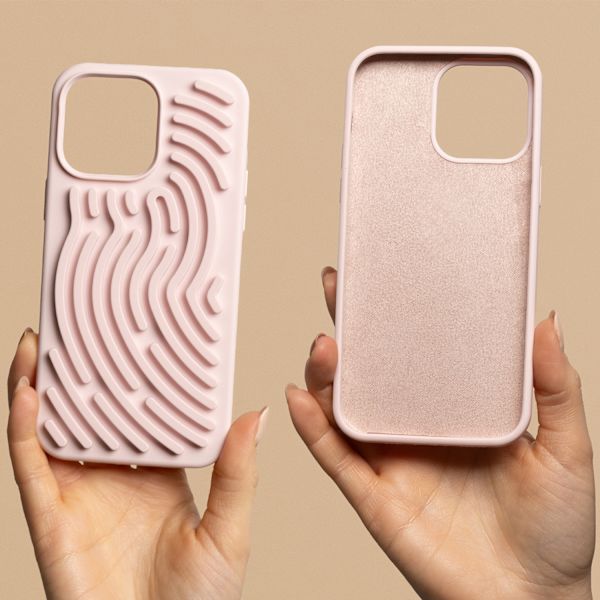DIY Ormfodral för iPhone 16 Pro Max 6,9\" rosa