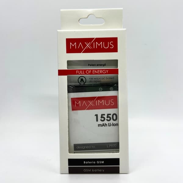 BATTERI MAXXIMUS LG P970 1700mAh BL-44JN