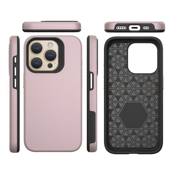 Vmax Triangle fodral för Samsung Galaxy S24 Plus roséguld