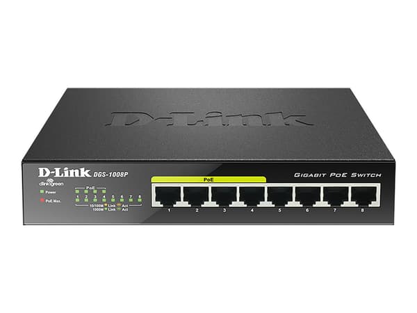 D-Link DGS 1005P Switch 5-porte Gigabit PoE+