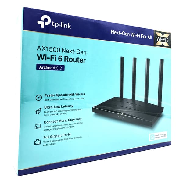 TP-Link Archer AX12 V1 trådlös router