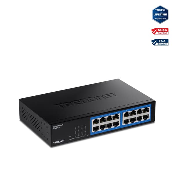 TRENDnet TEG S17D Switch 16-porte Gigabit