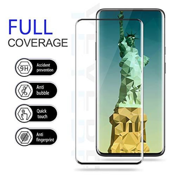 2 st   hög kvalitet härdat glas för one plus 7 T pro Transparent