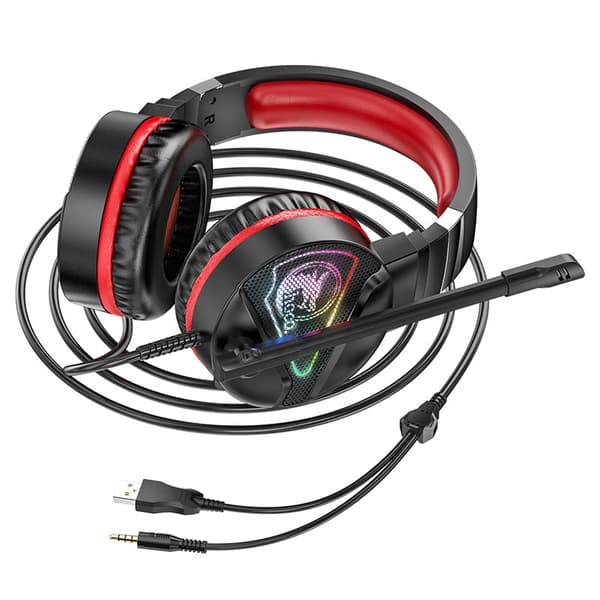 Hoco W104 Drift Gaming Headset Röd röd