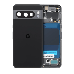 Baksida för Google Pixel 8 Pro (Äkta OEM) (Obsidian)