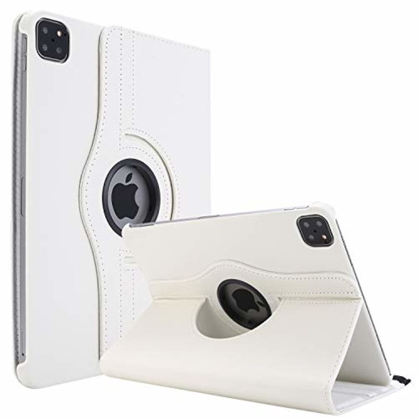 roterandefodral  för iPad Pro 12.9 (2020-2022) vit vit