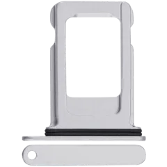 Enkel SIM-kortshållare för iPhone 16e / 17e (vit)