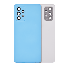Baksidesglas för Samsung Galaxy A72 (A725 / 2021) (Eftermarknad Plus) (Awesome Blue) blå