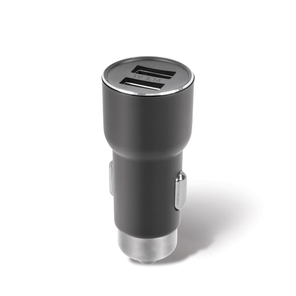 Forever CC-04 billaddare 2x USB 3 1A svart svart
