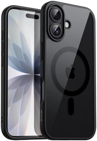 Chrome Mag-skal för iPhone 17 Svart svart