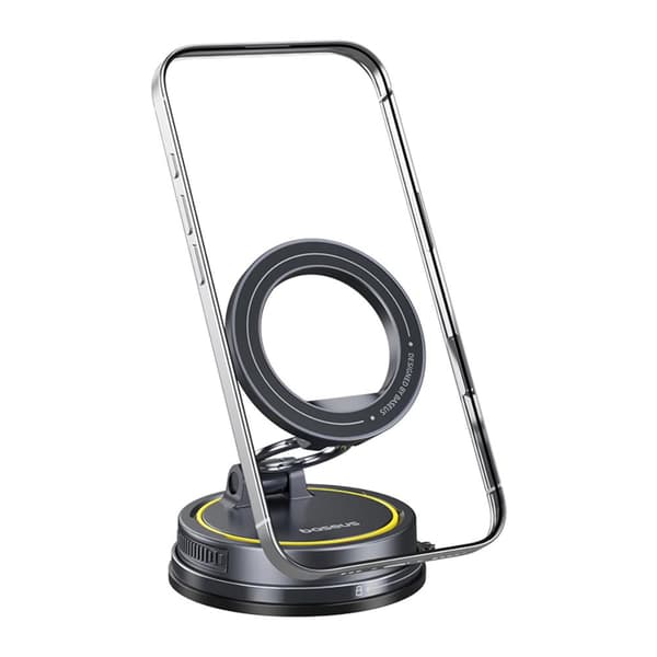 Baseus PrimeTrip VC2 Flex Magnetisk Bilhållare Sugkopp Version Svart