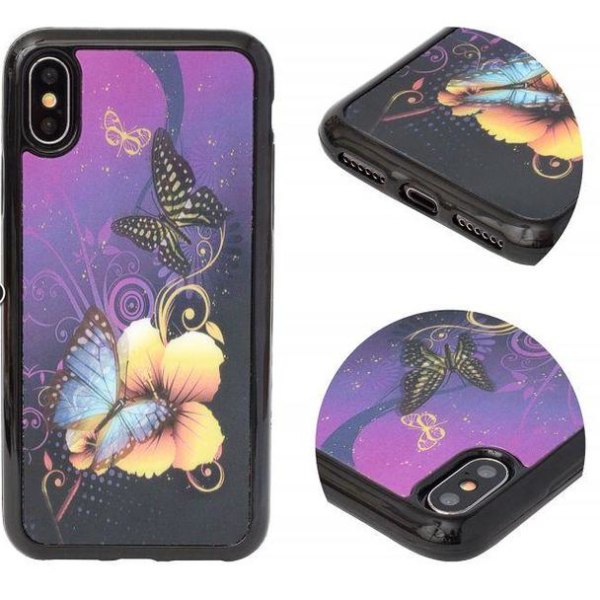 3D Dynamic iphone X/Xs fodral |butterflies