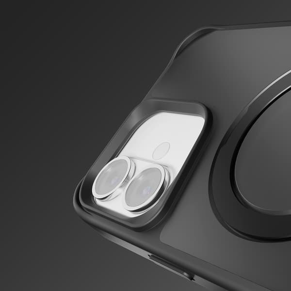 Etteri Matt Mag Ring Case for iPhone 17 Black
