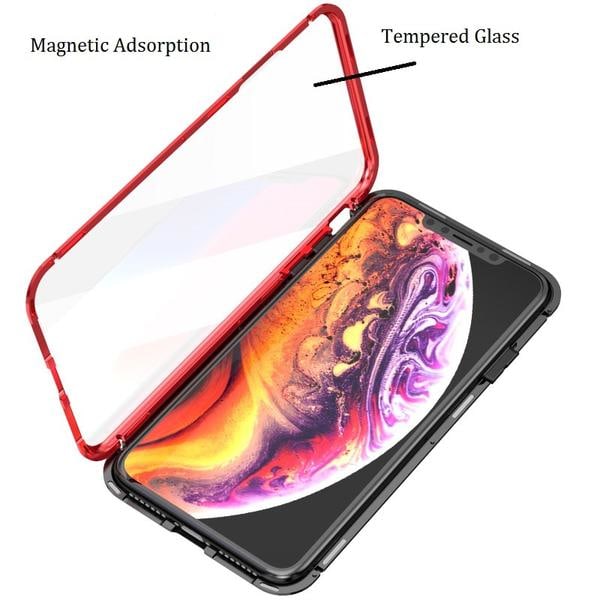 full magnetisk fodral för Iphone Xr svart DarkPurple