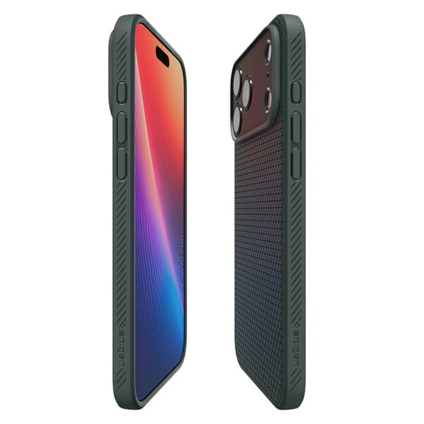 Spigen Liquid Air Case for iPhone 17 Pro Max Abyss Green