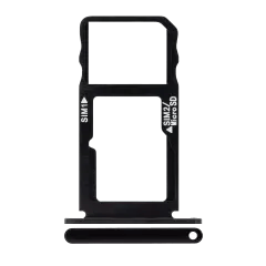 SIM-kortsfack för BlackBerry KEY2 (BBF100-serien) (svart)