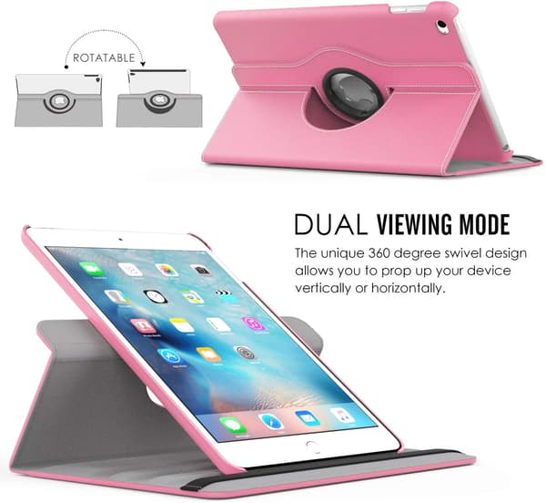 iPad7 fodral,10,2"rosa